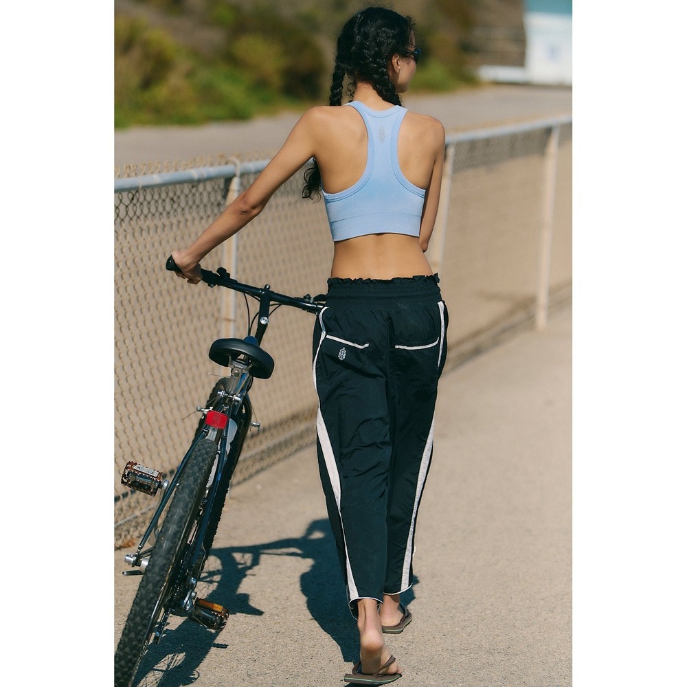 Free People Movement Champ Is Here Track Pants Black Size Small Running Outdoor